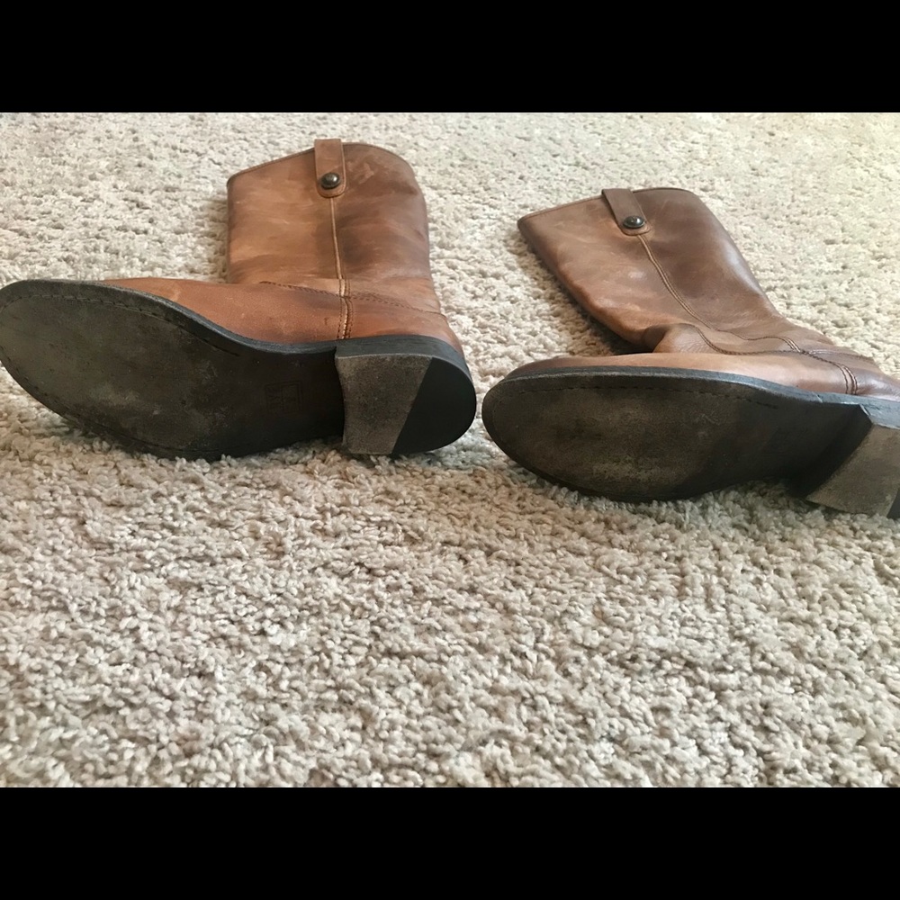 Frye Melissa Button Riding Boot - Picture 3 of 5
